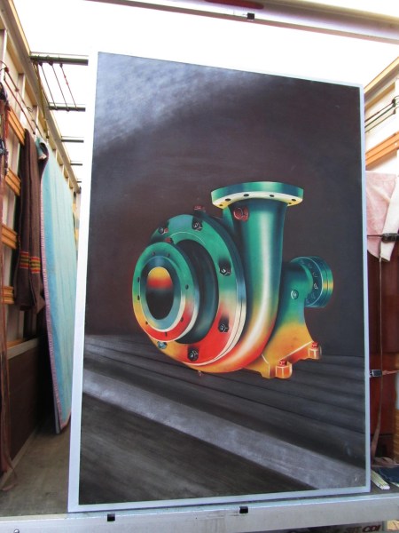 industrieel-vintage-schilderij-pomp-industrial-painting